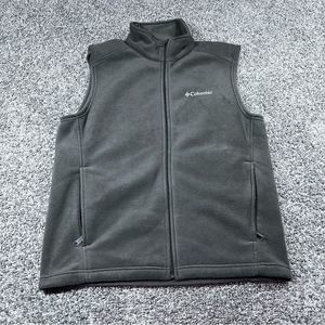 Men's Columbia Cathedral Peak II Sleeveless Vest Full Zip Size M WM6747
